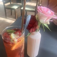 Homemade limonade   at Vegan Loving Hut Neubau in Vienna