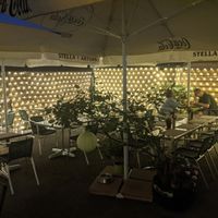 Nice lovely, quiet garden with lots of green at Vegan Loving Hut Neubau in Vienna