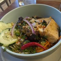 Bun Thit chay at Vegan Loving Hut Neubau in Vienna