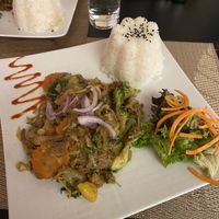 The Doner plate  at Vegan Loving Hut Neubau in Vienna
