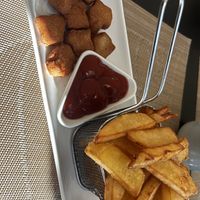 tofu nuggets  at Vegan Loving Hut Neubau in Vienna