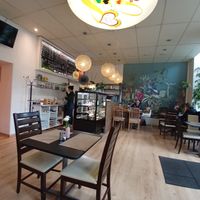 Lokal at Vegan Loving Hut Neubau in Vienna