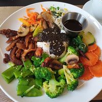 Berg Shasta at Vegan Loving Hut Neubau in Vienna