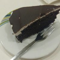 Chocolate cake at Vegan Loving Hut Neubau in Vienna