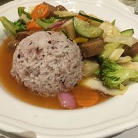 Sweet Sour Plate at Vegan Loving Hut Neubau in Vienna