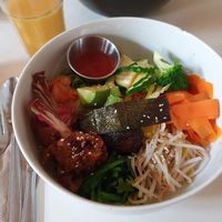 Kind of Bibimbap at Vegan Loving Hut Neubau in Vienna