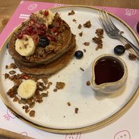 “Healthy” on the menu  at Brunch Republic in Venice