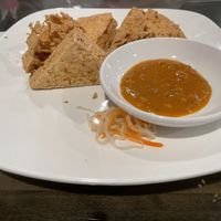 Fried tofu at Boba Tea Cafe in Niagara Falls