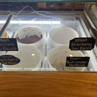 Vegan flavors    at What's the Scooooop in Brooklyn