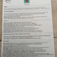 Lots interesting vegan options ☺️ at The Potting Shed in Langley