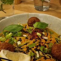 Vegane Zoodeln at Kulturschranne in Dachau