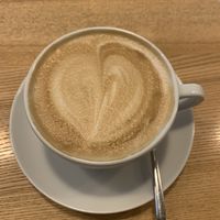 Cappuccino at Kulturschranne in Dachau