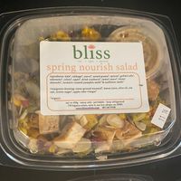 Yum salad!! 🥗   at Bliss Cafe in San Luis Obispo