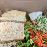 Tempeh Ruben   at Bliss Cafe in San Luis Obispo