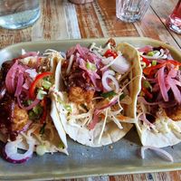 Tofu tacos at Farmhouse Bistro in Harrogate