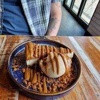 Biscoff cheesecake at Farmhouse Bistro in Harrogate