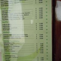 Vegetarian menu, part 2 at Anacardos in Cartagena