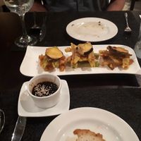 Vegetable tempura at Anacardos in Cartagena