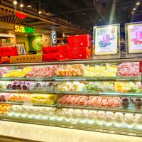 Fresh whole and cut fruits at SF Fruits & Juices - Clementi Mall in West Singapore