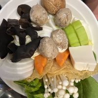 Meat ball combo  at Arashi Shabu-Shabu in Johor Bahru