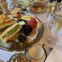 vegan afternoon tea  at The Georgian Tearoom The Dome in Edinburgh