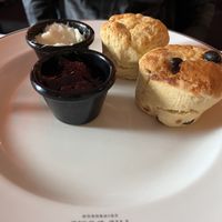 Scones  at The Georgian Tearoom The Dome in Edinburgh