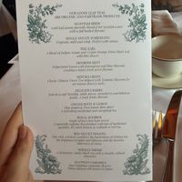   at The Georgian Tearoom The Dome in Edinburgh