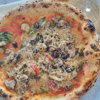 Ortolana pizza at Terra Madre in Nice