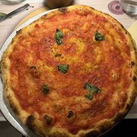 Vegan pizza  at Terra Madre in Nice