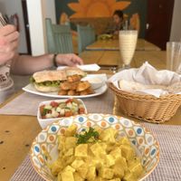 Again with banana milkshake with oat milk   at Island Sisters in Weligama