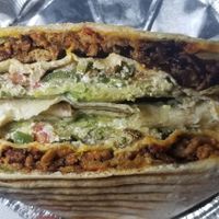 Vegan crunch wrap at My Deli Gourmet in Bronx