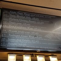 Vegan menu items at My Deli Gourmet in Bronx