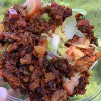 Beyond meat salad at My Deli Gourmet in Bronx