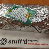 Huge serving size at Stuff'd - Clementi Mall in West Singapore