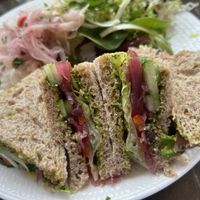 With pesto   at Bettys in Northallerton