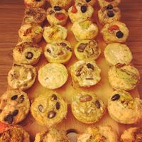 Salty muffins at Meublè Adriana in Sirmione