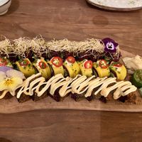 Sushi  at Vegan Sushi Bar - Kinkerstraat in Amsterdam