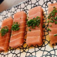 vegan salmon at Vegan Sushi Bar - Kinkerstraat in Amsterdam