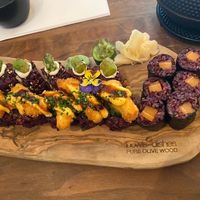 Might Mushroom, No-chicken teriyaki at Vegan Sushi Bar - Kinkerstraat in Amsterdam