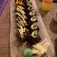 Crunchy California Dream and Mighty Mushroom   at Vegan Sushi Bar - Kinkerstraat in Amsterdam