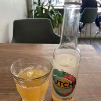Kombutcha with ginger and lime leaf: refreshing  at Vegan Sushi Bar - Kinkerstraat in Amsterdam