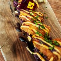 Isn't that pretty?! at Vegan Sushi Bar - Kinkerstraat in Amsterdam