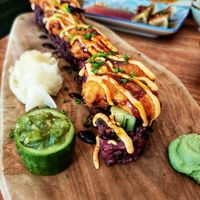 Shrimpless Tempura Crunch at Vegan Sushi Bar - Kinkerstraat in Amsterdam