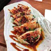 Gyozas at Vegan Sushi Bar - Kinkerstraat in Amsterdam