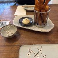 Sweet potato tempura  at Vegan Sushi Bar - Kinkerstraat in Amsterdam