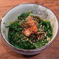 seaweed salad at Vegan Sushi Bar - Kinkerstraat in Amsterdam