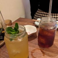 Iced teas at Vegan Sushi Bar - Kinkerstraat in Amsterdam