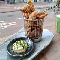 No chicken wings at Vegan Sushi Bar - Kinkerstraat in Amsterdam