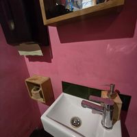 Sink at toilet at Vegan Sushi Bar - Kinkerstraat in Amsterdam