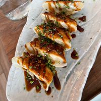 Gyoza at Vegan Sushi Bar - Kinkerstraat in Amsterdam